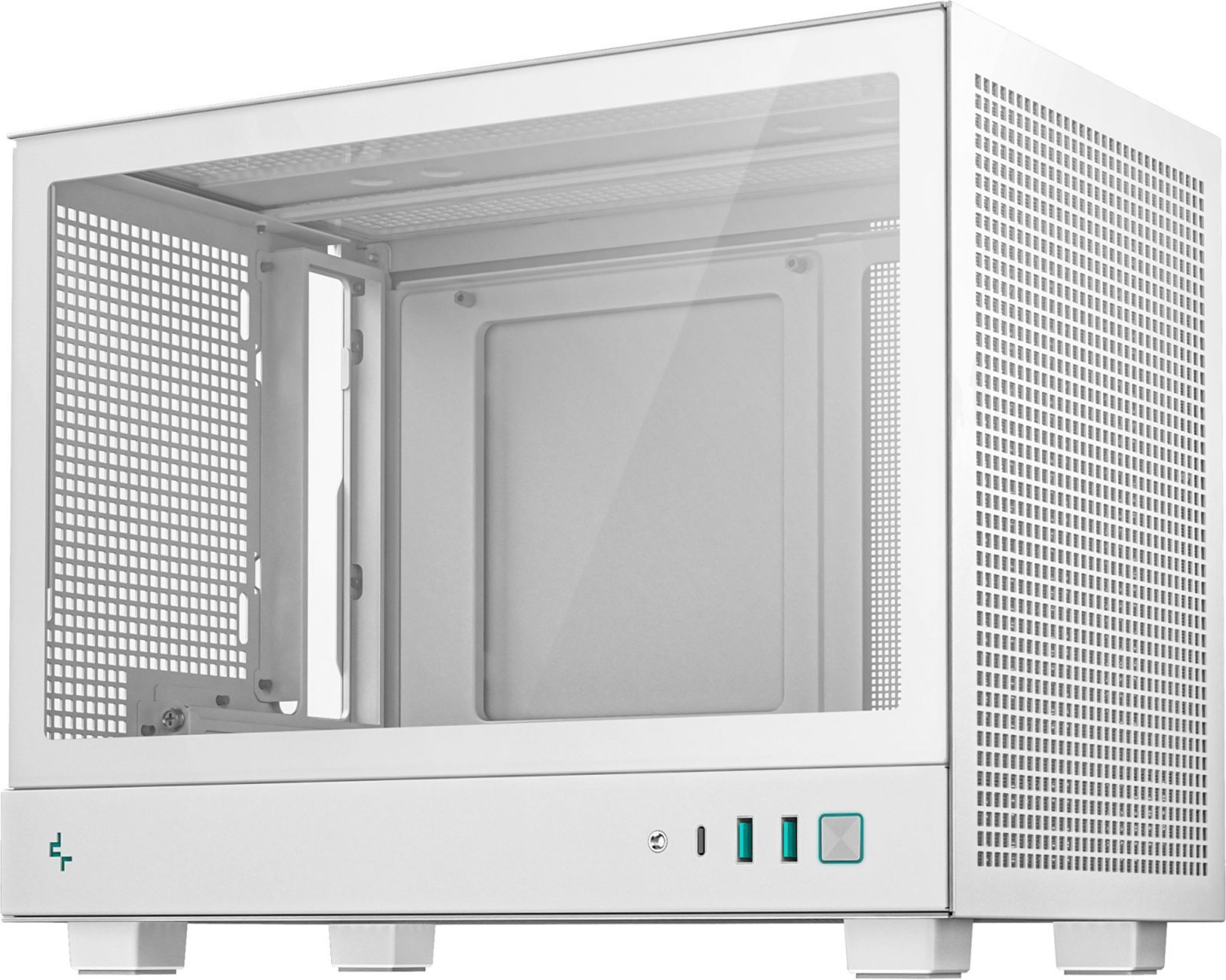 Корпус DeepCool CH160 Mesh White (R-CH160-WHNMI0-G-1) без БП