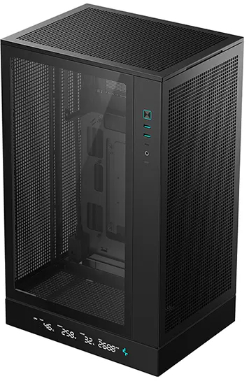 Корпус DeepCool CH270 Digital Black (R-CH270-BKNDM0-G-1) без БП фото1