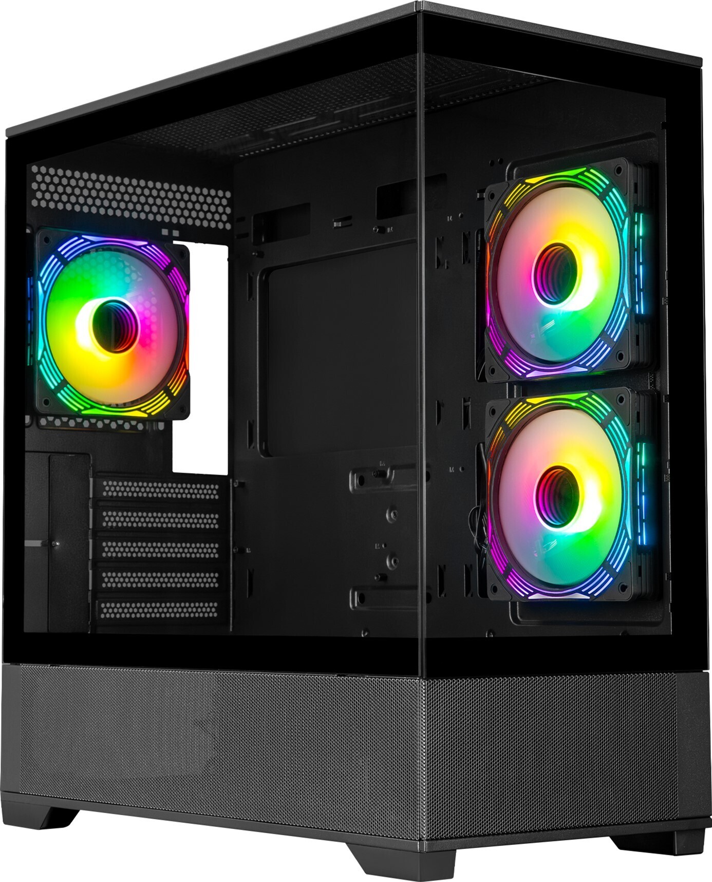 Корпус Prologix Axon GM-03AB Glass Black фото1