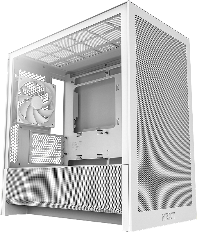 Корпус NZXT H3 Flow White без БЖ (CC-H31FW-01) фото1