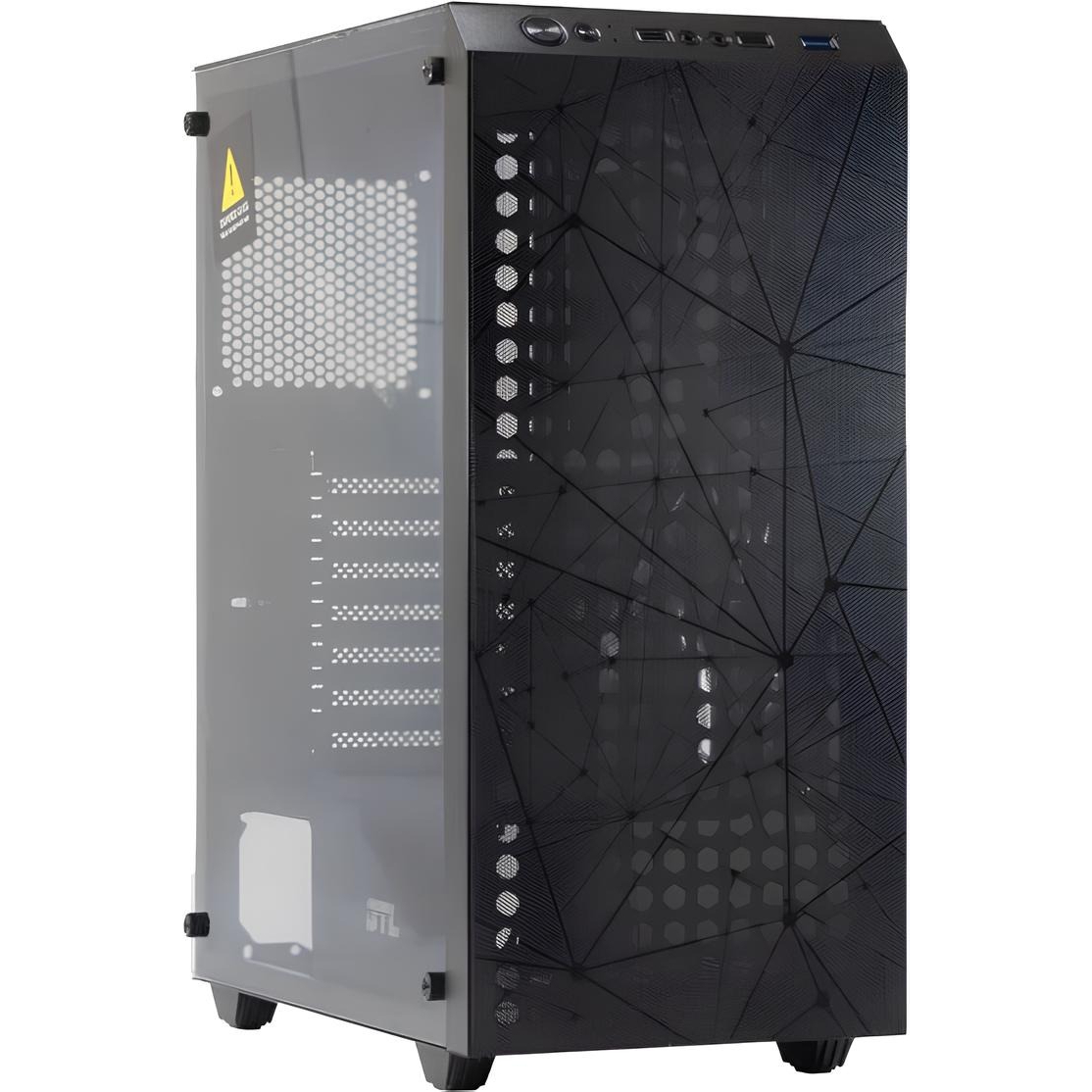 Корпус GTL Gaming Shield Black (GTL2625B2) без БП фото1