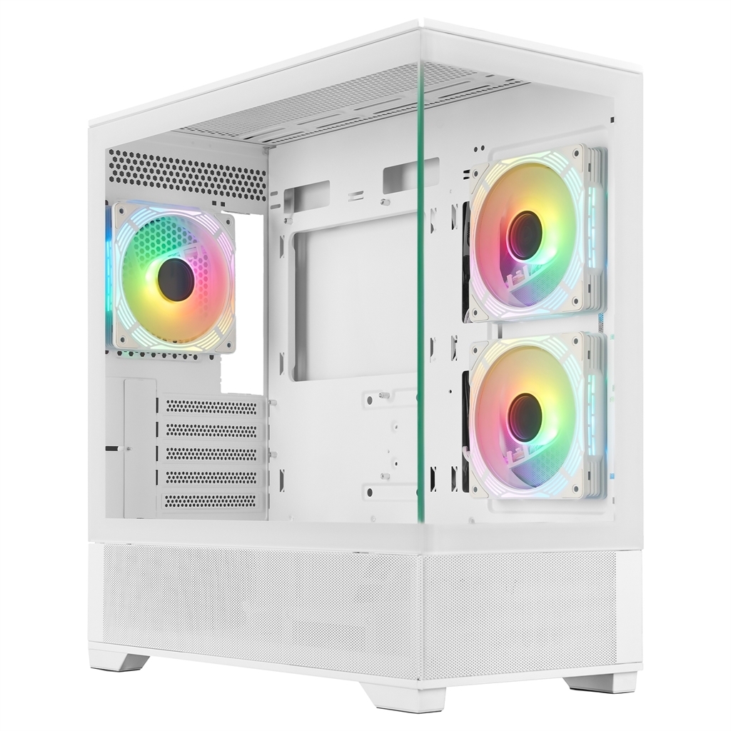 Корпус Prologix Axon GM-03AW Glass White фото1