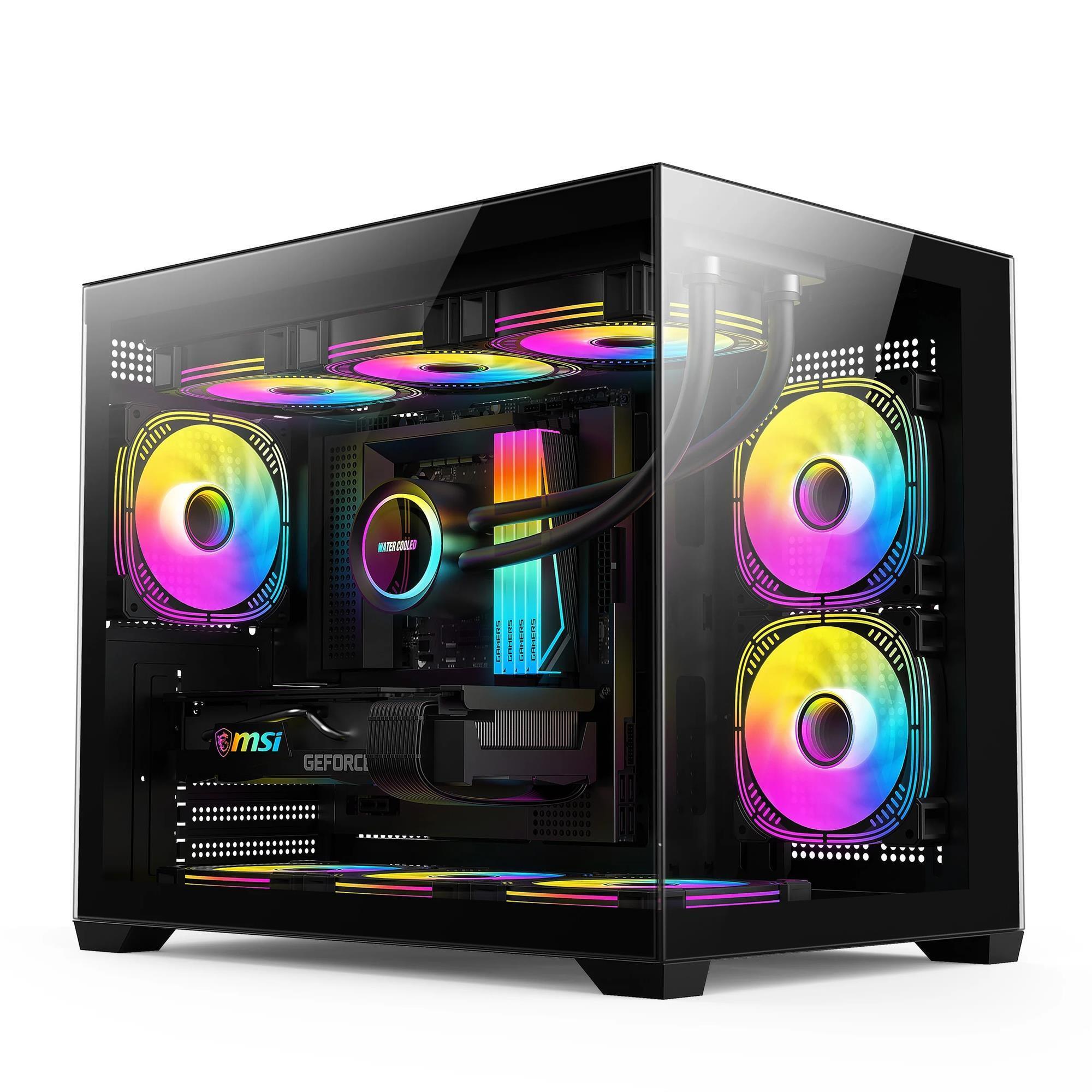 Корпус GTL Gaming Abyss Black (GTLN285M) без БП фото1