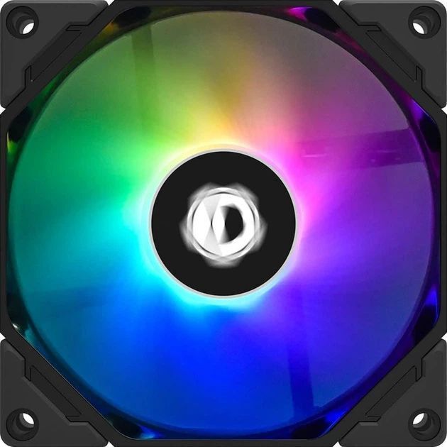 Вентилятор ID-Cooling TF-9215 ARGB, 92x92x15мм, 4-pin, чорно-білий фото1