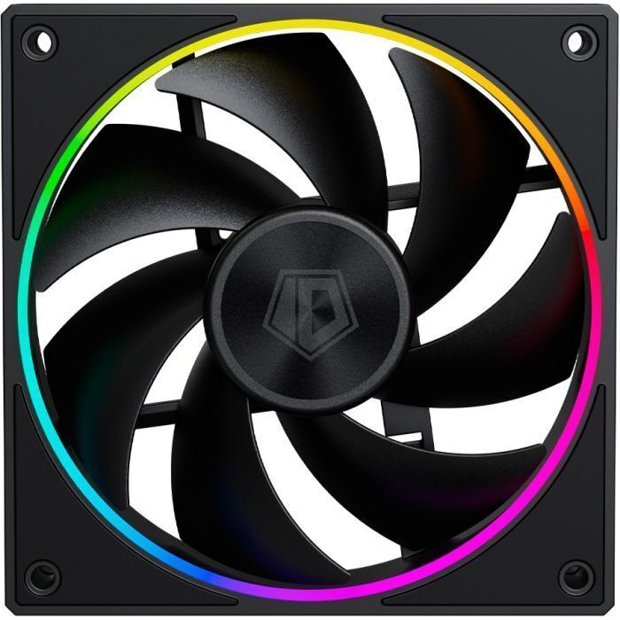 Вентилятор ID-Cooling AF-127-ARGB-K, 120x120x27мм, 4-pin PWM, Black фото1