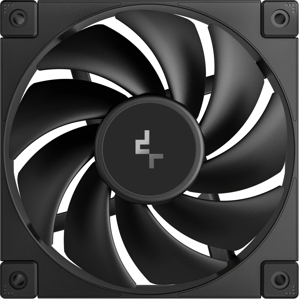 Вентилятор DeepCool FD12, 120x120x25мм, 4pin, чорний фото1