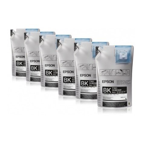 Чернила Epson для SC-B6000/B7000 Black, 1Lx6packs (C13T773140) фото1