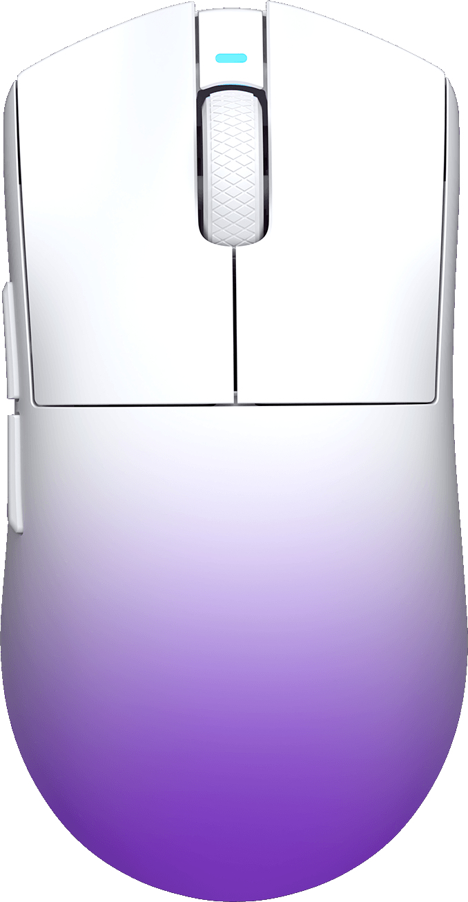 Игровая мышь Hator Hellyberry HM47 Pro Wireless White-Violet Gradient (HM47PRO_white_violet) фото1