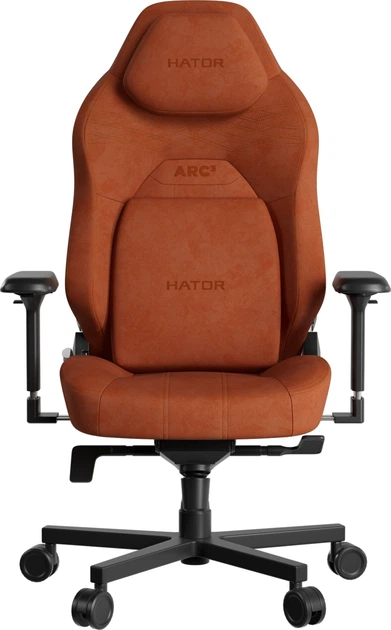Кресло игровое Hator Arc 3 L Velour Orange (HTC3449L) фото1