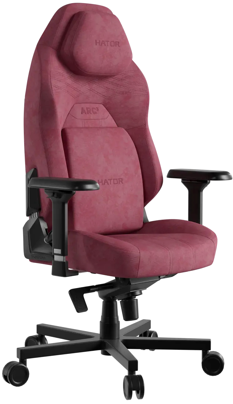 Кресло игровое Hator Arc 3 S Velour Orchid Pink (HTC3444S) фото1