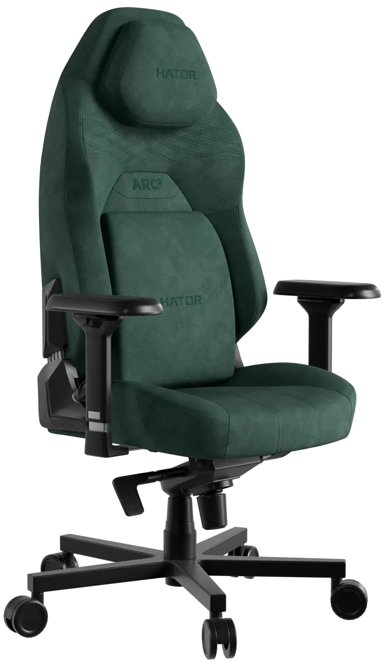 Кресло игровое Hator Arc 3 S Velour Emerald (HTC3448S) фото1