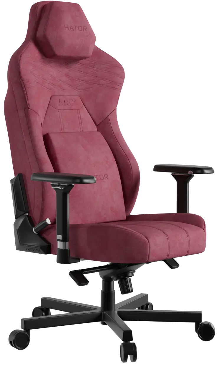 Кресло игровое Hator Arc 3 XL Velour Orchid Pink (HTC3444XL) фото1