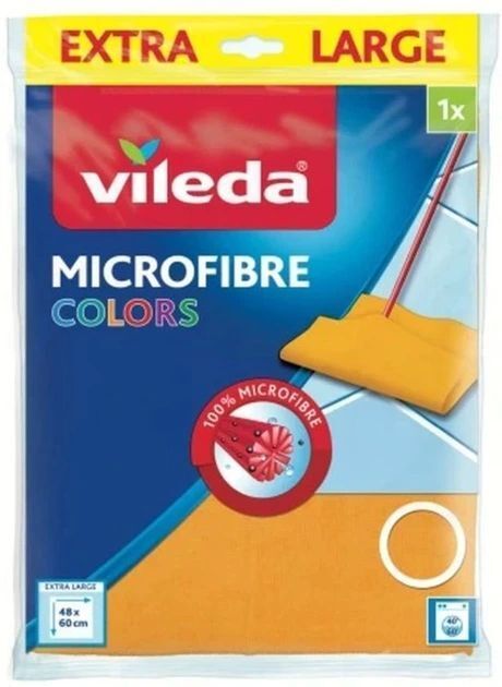Тряпка для пола Vileda З мікрофібри 1 шт. (4023103196506/4023103242609) фото1
