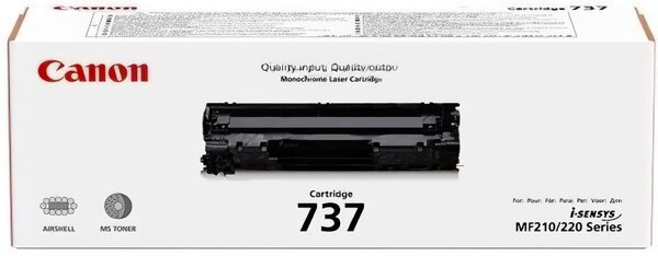 Акція на Картридж лазерный Canon 737 MF22x/MF21x black (9435B002) від MOYO