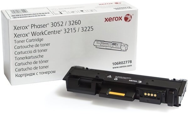 Картридж лазерный Xerox Phaser P3052/3260/WC3215/3225, 3K (106R02778)