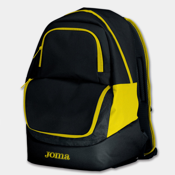 Рюкзак Joma Diamond II 400235.109 чорно-жовтий фото