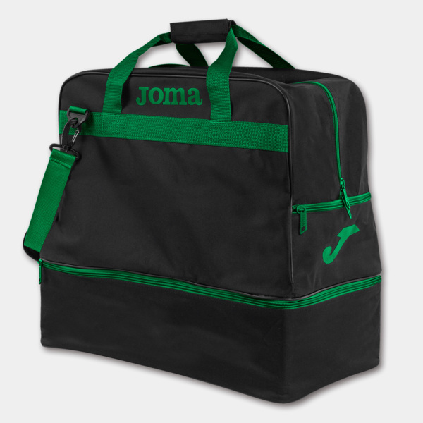 Сумка Joma Training III 400007.104 чорно-зелена фото