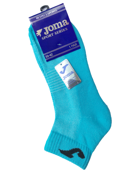 Шкарпетки Joma Ankle 400027.Р03 t 39/42 бірюзові фото1