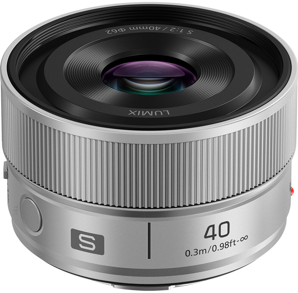 Объектив Panasonic Lumix S 40 mm f/2 Silver (S-S40E-S) фото1