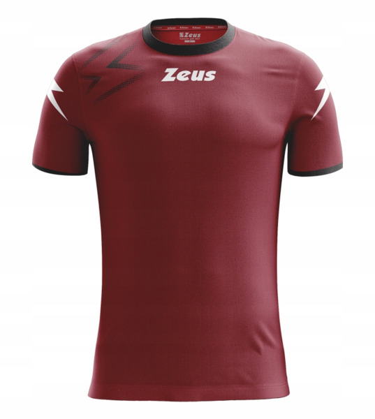 Футболка Zeus Shirt Mida Z01367 3XS бордова/чорна фото