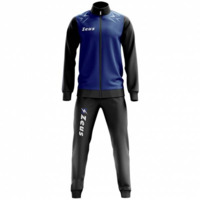 Спортивный костюм кофта,штаны мужской Zeus Tuta Easy Z01586 4XL темно-синие/черные