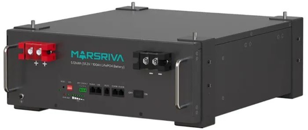Аккумуляторная батарея Marsriva LiFePO4 Battery, 51.2V/100Ah (MR-LFP5.12-LRT) фото1