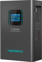 Аккумуляторная батарея Marsriva LiFePO4 battery, 25.6V/204Ah, 5.22KWH (MR-LFP24-200-WMD)