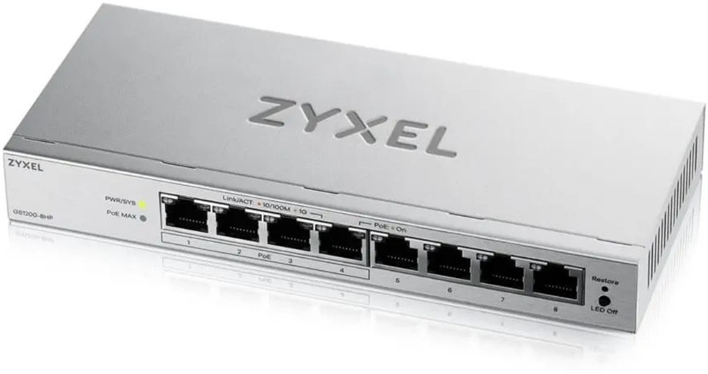 Комутатор Zyxel GS1200-5V3 (GS1200-5V3-EU0101F) фото1