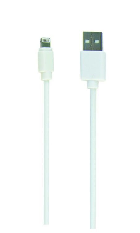 Кабель Cablexpert USB 2.0 BM - Lightning 0.1m White (CC-USB2-AMLM-W-0.1M) фото1