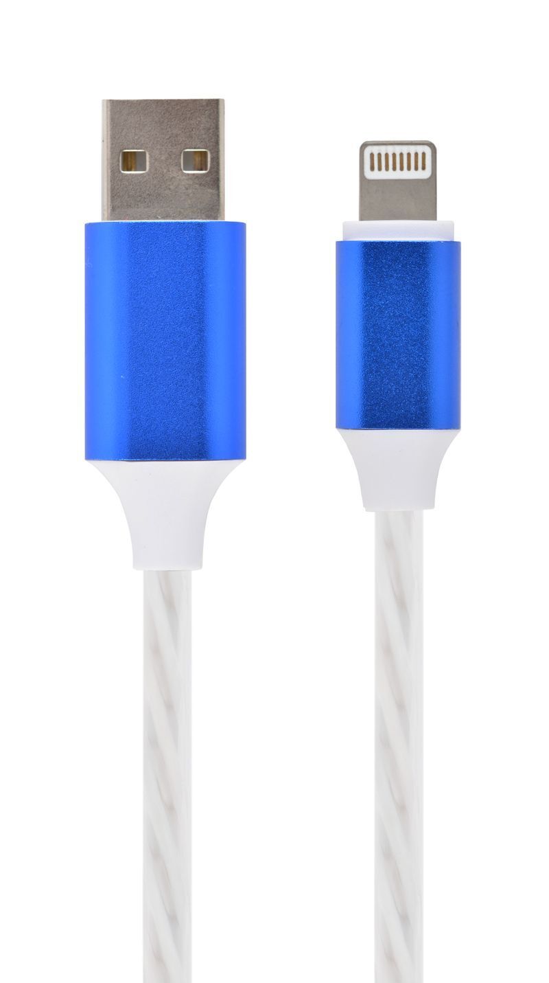Кабель Cablexpert USB 2.0 - Lightning 1m White (CC-USB-8PLED-1M) фото1