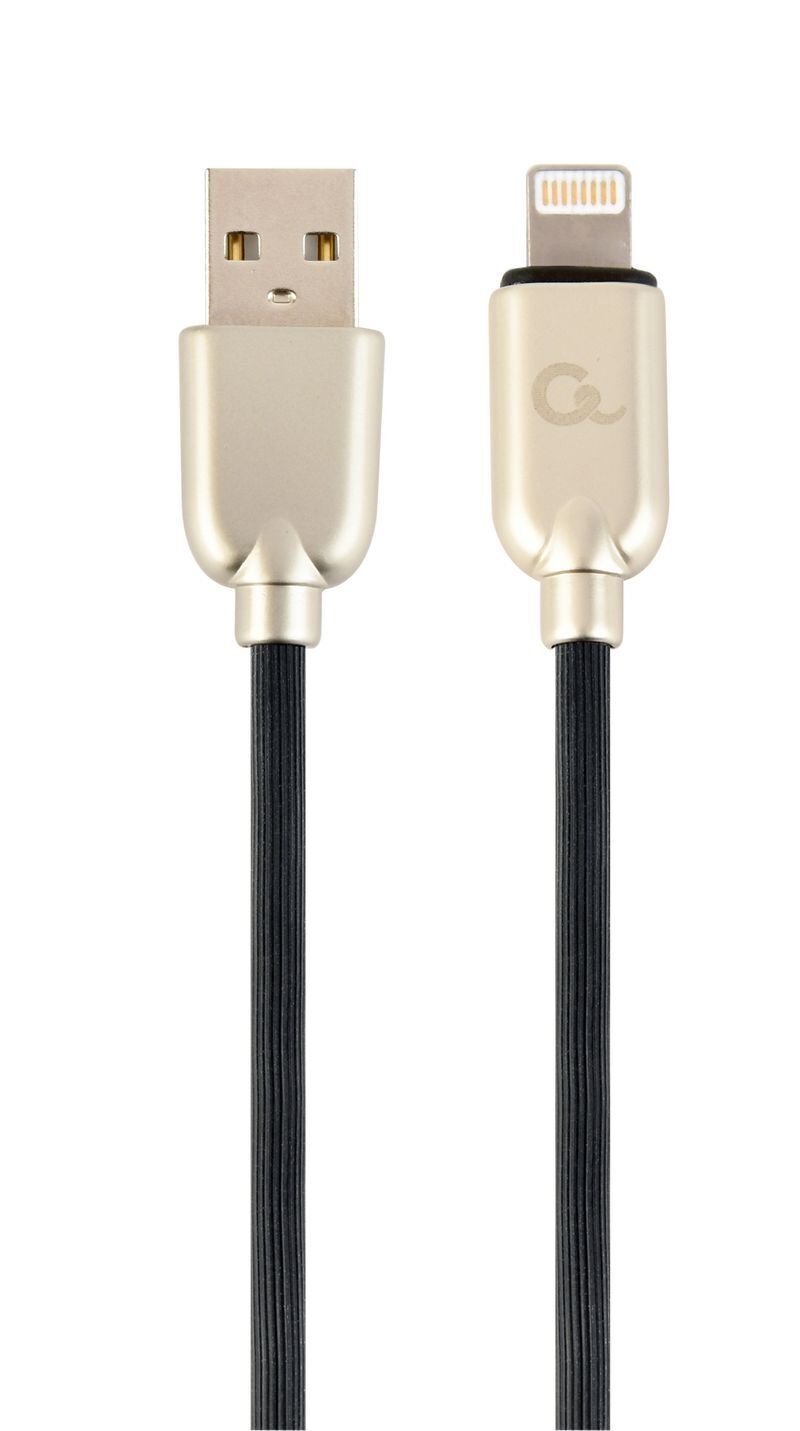 Кабель Cablexpert USB 2.0 - Lightning 2m Black (CC-USB2R-AMLM-2M) фото1