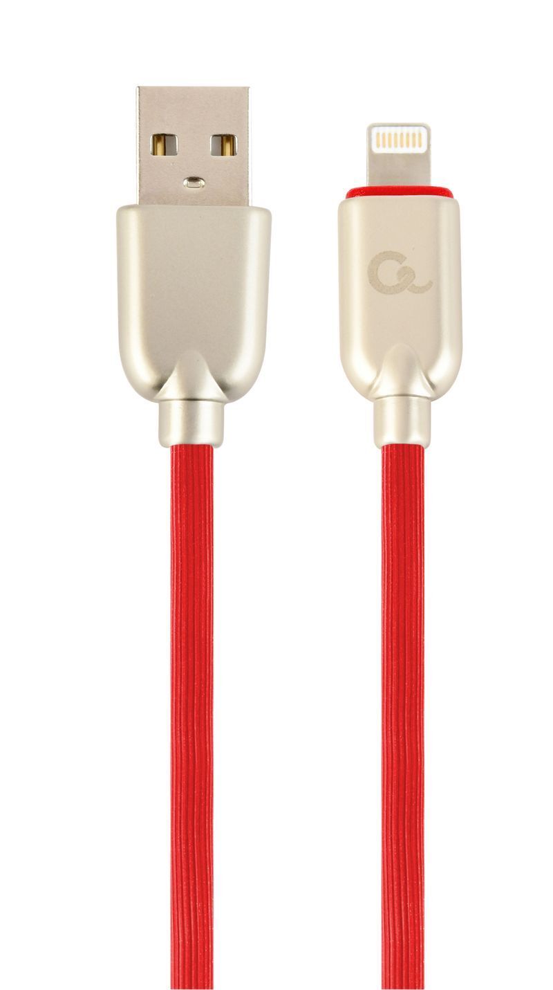 Кабель Cablexpert USB 2.0 - Lightning Premium 2m Red (CC-USB2R-AMLM-2M-R) фото1