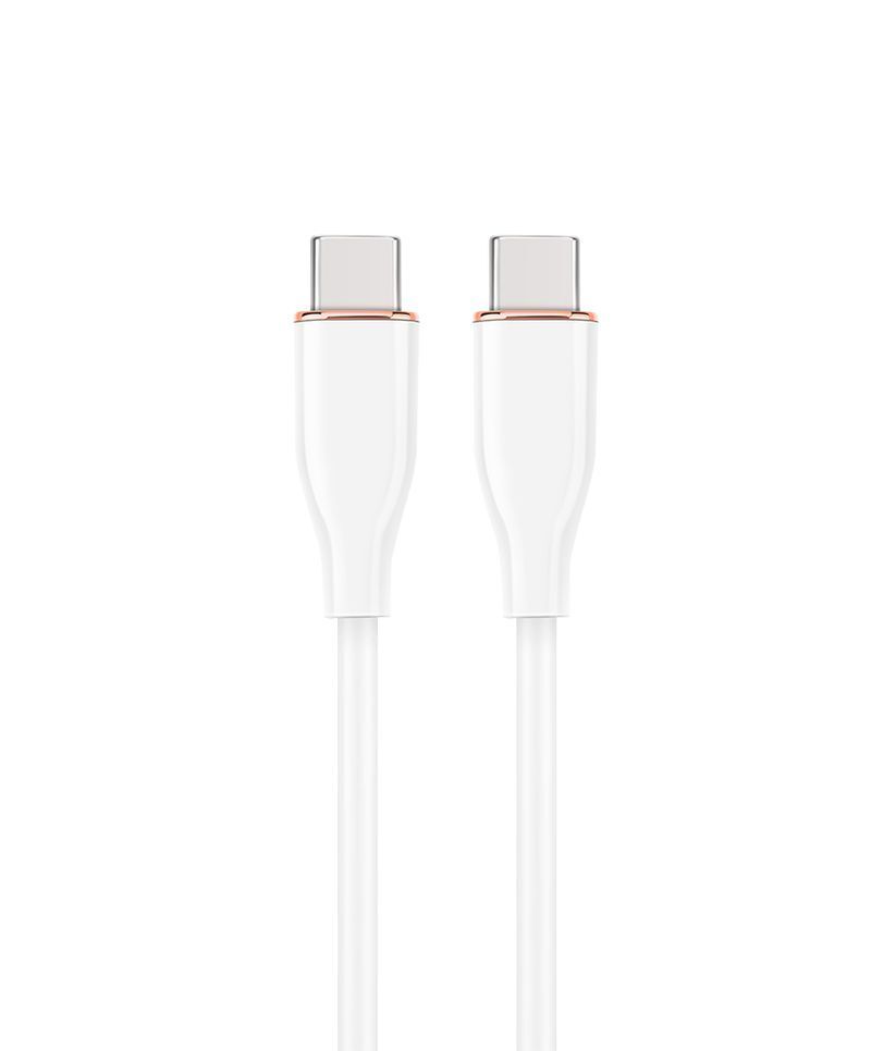 Кабель Cablexpert USB 2.0 C-папа/C-папа 1.5 м (CC-USB2S-CMCM-1.5M-W) фото1