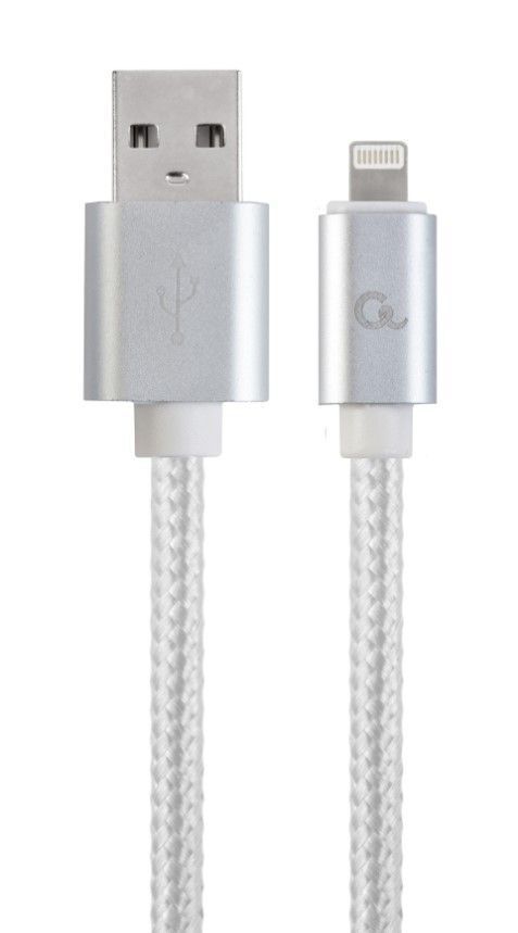 Кабель Cablexpert USB 2.0 - Lightning Silver 1.8m (CCB-mUSB2B-AMLM-6-S) фото1