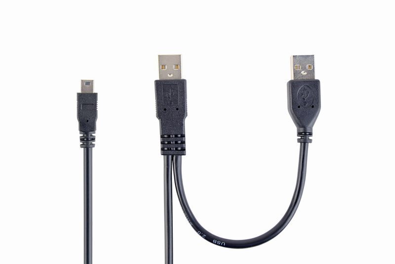 Кабель Cablexpert USB 2.0 AM/miniUSB 5 pin Premium 0.9m (CCP-USB22-AM5P-3) фото1