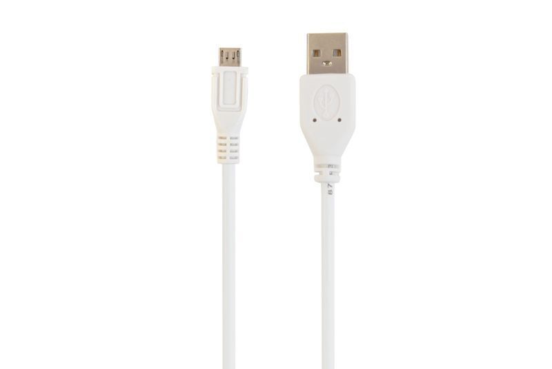 Кабель Cablexpert CCP-mUSB2-AMBM-W-0.5M White фото1