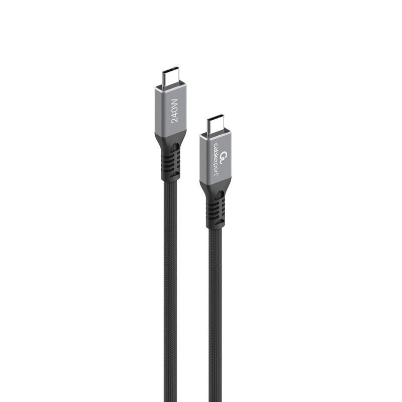 Кабель Cablexpert USB4 40Gbps, 240W (48V5A) 0.3 м (CCBP-USB4-CMCM240-0.3M) фото1
