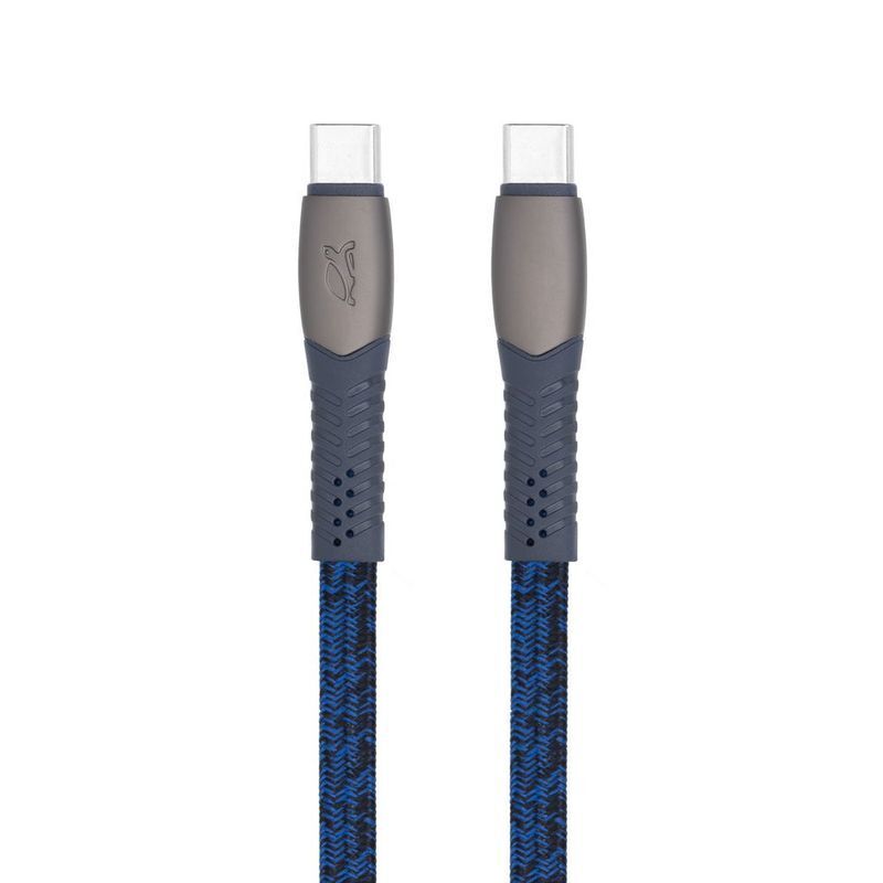 Кабель RIVACASE USB Type-C PS6105 BL12 Blue фото1