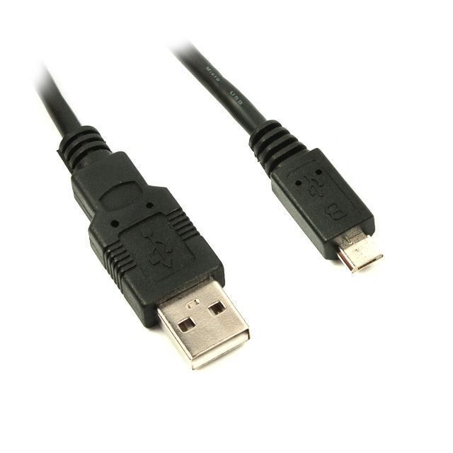 Кабель Viewcon USB - microUSB 1.5 м Black (VW009) фото1