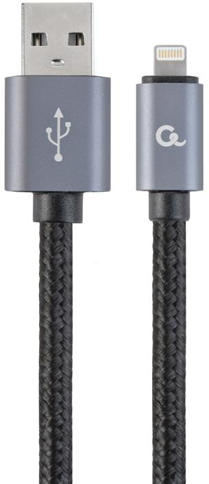 Кабель Cablexpert USB 2.0 - Apple Lightning 1.8 м Black (CCB-mUSB2B-AMLM-6) фото1