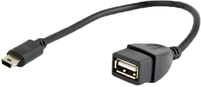 Перехідник Cablexpert OTG USB 2.0 AF to Mini 5P (A-OTG-AFBM-002) фото1