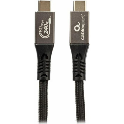 Кабель Cablexpert USB4 2.0, 240W, Type-C/Type-C 1 м (CCBP-USB4.2-CMCM240-1M)