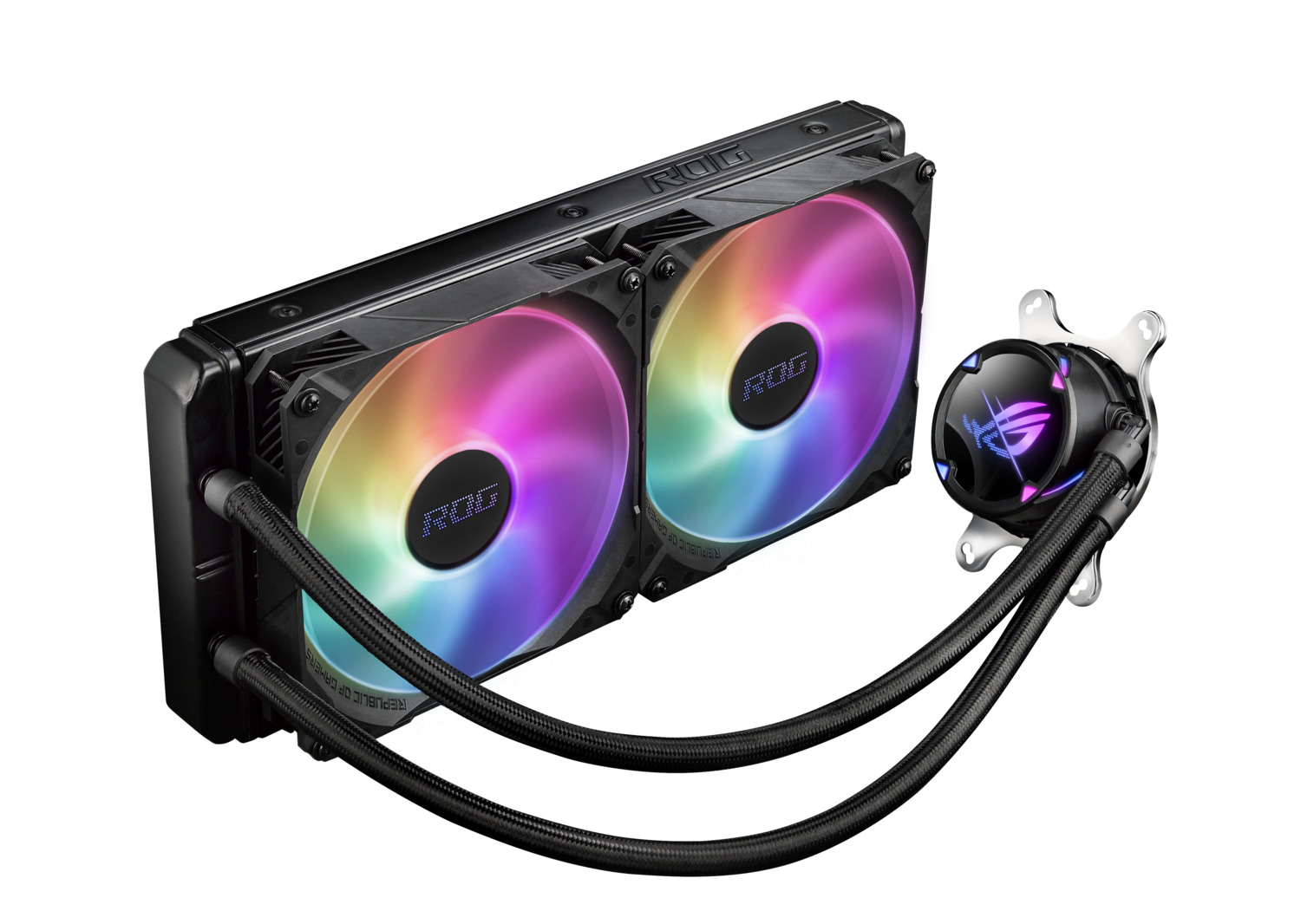 Водяная система охлаждения Asus ROG STRIX LC II 280 ARGB (90RC00C1-M0UAY1)