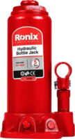 Домкрат гидравлический бутылочный Ronix, 5 т, профессиональный (RH-4903)