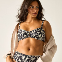 Лиф женский Regatta Aceana Bikini III RWM016-ZZX 40 чорний/білий