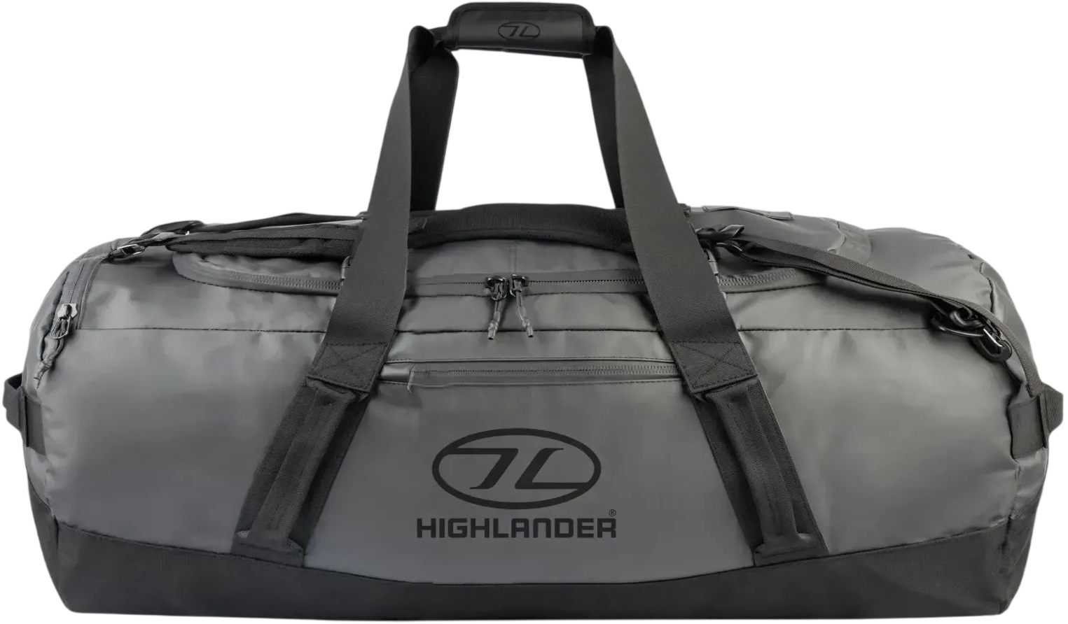 Сумка дорожная водозащитная Highlander Hauler Duffel 120L Dark Grey (DB135-DGY) фото1