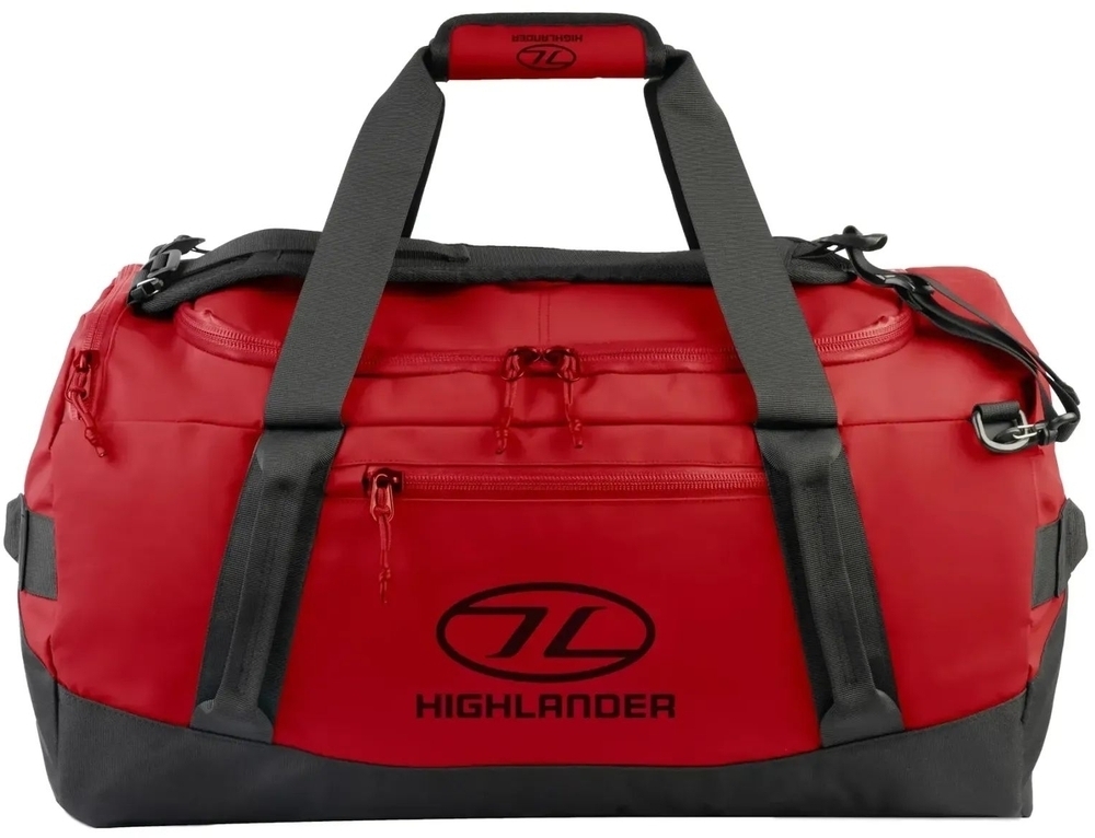 Сумка дорожная водозащитная Highlander Hauler Duffel 65L Red (DB133-RD) фото1