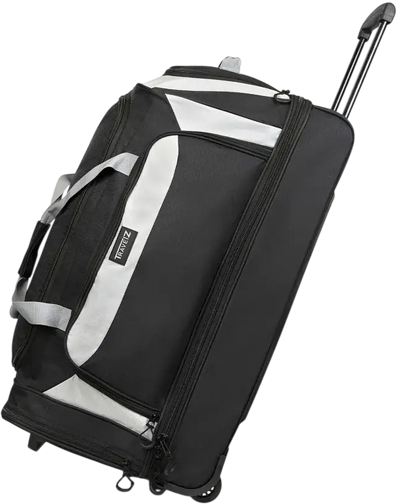 Сумка дорожная на колесах TravelZ Wheelbag Doubleloader black 96L (603098) фото1
