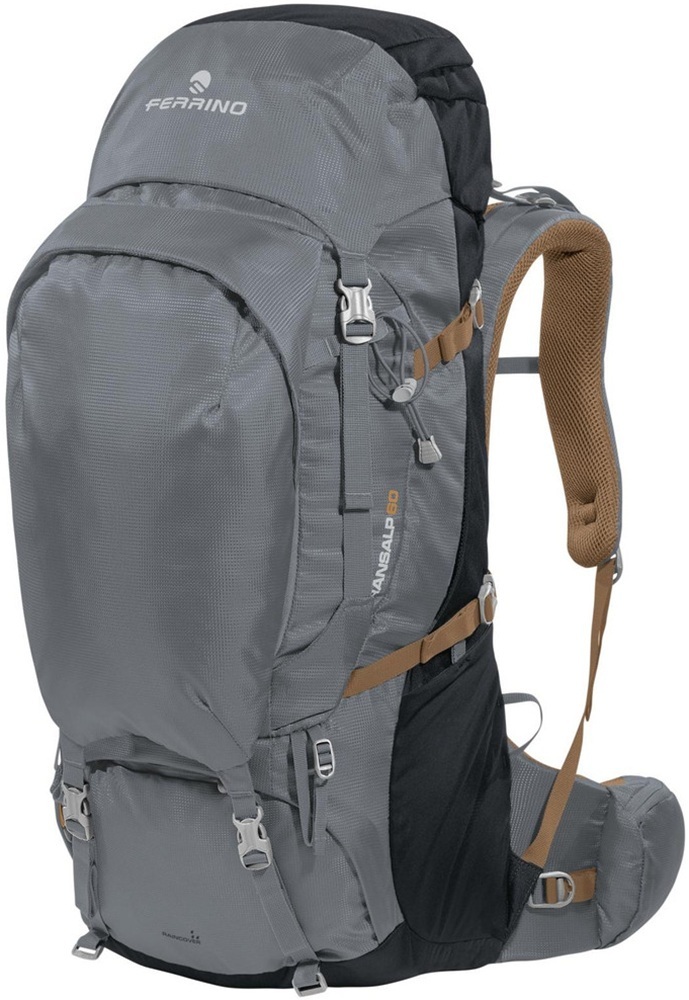 Рюкзак туристичний Ferrino Transalp 60L Grey (75006MDD) фото1