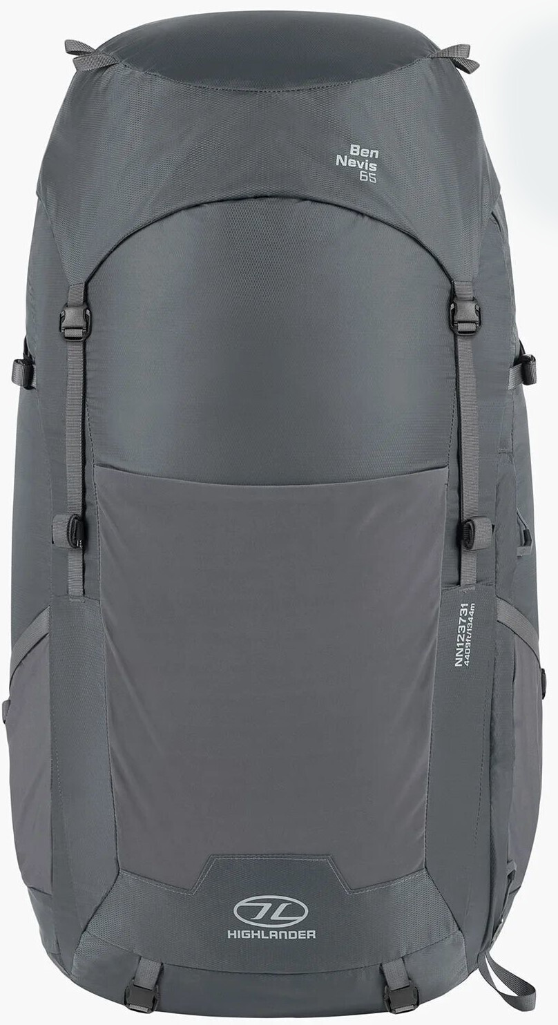 Рюкзак туристичний Highlander Ben Nevis Men 65L Grey (RUC276-GR) фото1